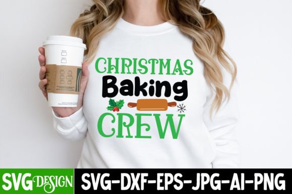 Christmas Baking Crew SVG Cut File Guide