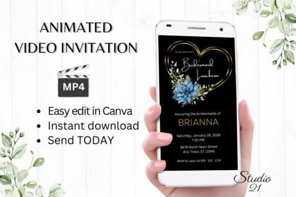 Christmas Bridesmaid Luncheon W4219BL
