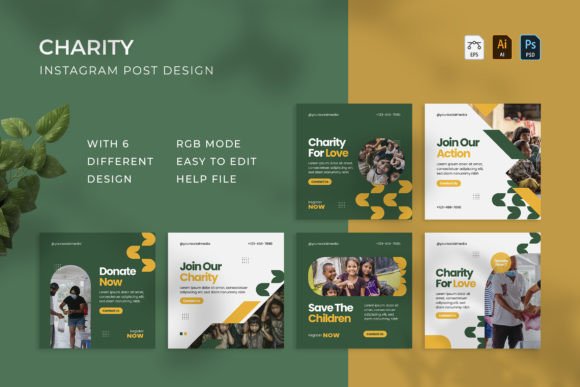 Creating Impactful Charity Instagram Posts Without the Design Stress