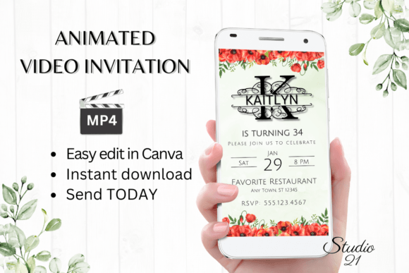 Digital Invitation Monogram Letter K: Elevating Modern Event Communication