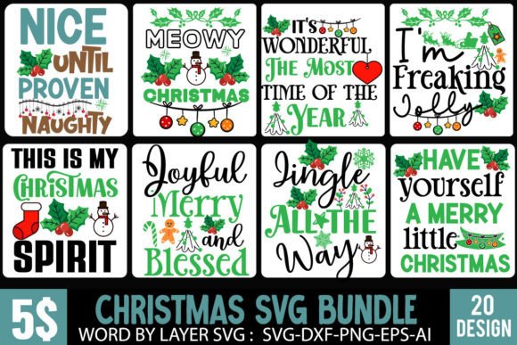 Elevate Designs with Premium Christmas SVG Bundles