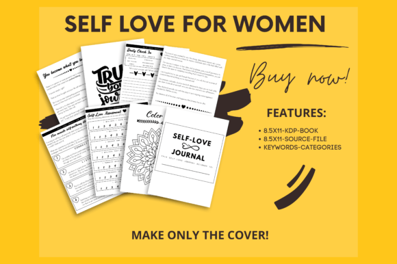 Evaluating the Self Love for Women Planner KDP Interior