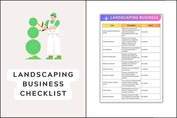 Mastering Operational Excellence with a Landscape Business Checklist Template
