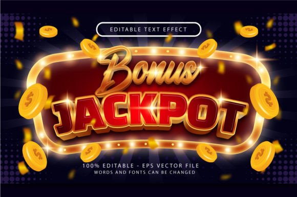 Mastering the Bonus Jackpot Casino 3D Text Effect in Adobe Illustrator