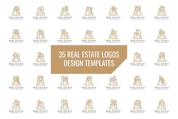 Real Estate Logo Design Bundle