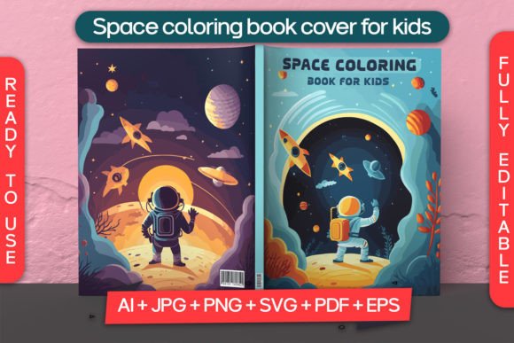 Space Coloring Book Cover for Kids: A Complete Design Guide