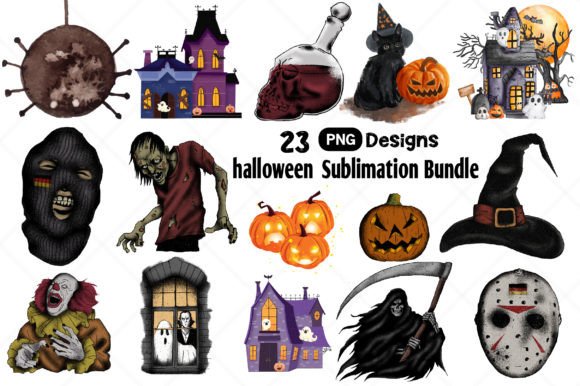 Spooky & Stylish Halloween Sublimation Designs