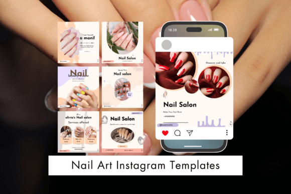 Strategic Branding with Nail Technician Instagram Templates